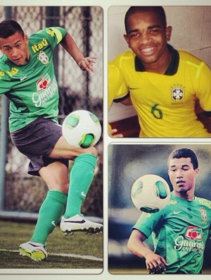 Gabriel Gabigol Santos homenagem Maycon Lorran Tocantins seleção brasileira sub-17 (Foto: Reprodução / Instagram)