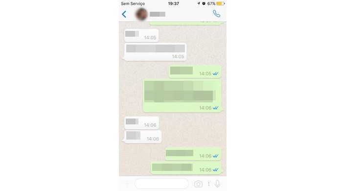 Pessoa bloqueada não consegue fazer ligações no WhatsApp