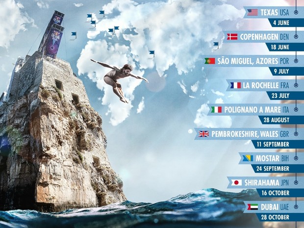 Circuito mundial é realizado em nove países, até outubro (Foto: Divulgação/Red Bull Content Pool) Circuito mundial é realizado em nove países, até outubro (Foto: Divulgação/Red Bull Content Pool)