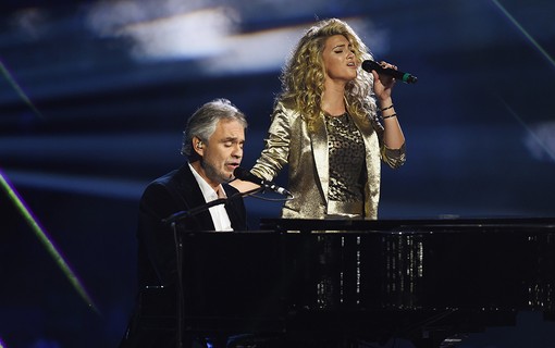 Andrea Bocelli e Tori Kelly