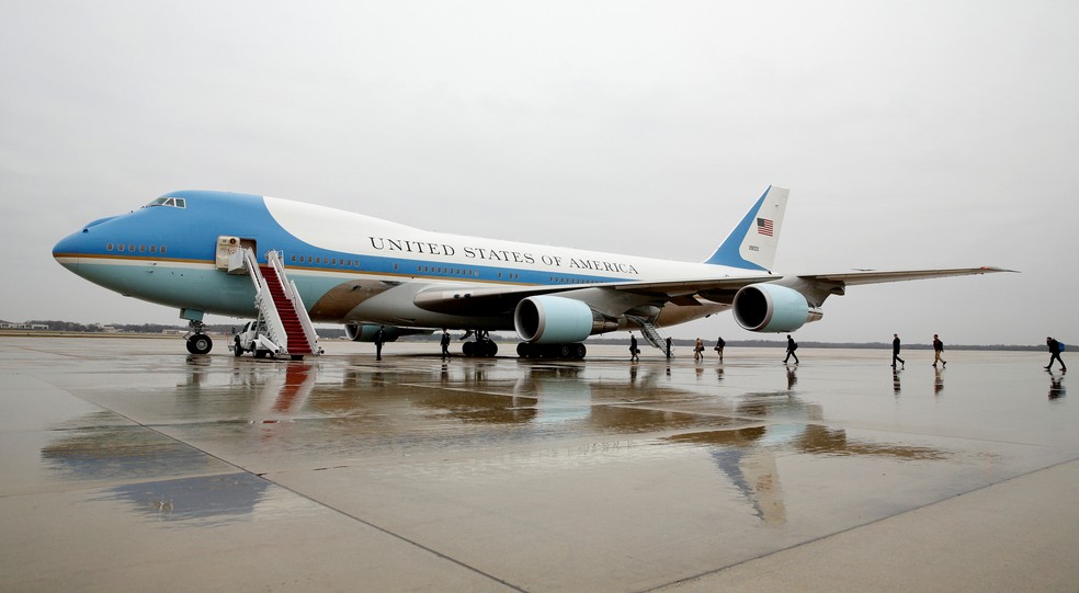 O atual Air Force One, usado pelo presidente Barack Obama (Foto: REUTERS/Kevin Lamarque)