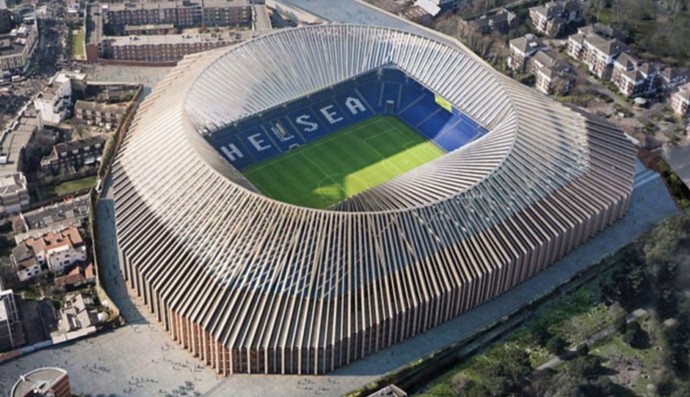 Projeto novo Stamford Bridge Chelsea (Foto: Divulgação Chelsea FC)