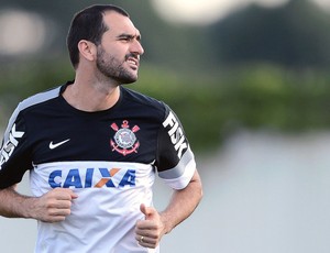 Danilo treino Corinthians (Foto: Mauro Horita )