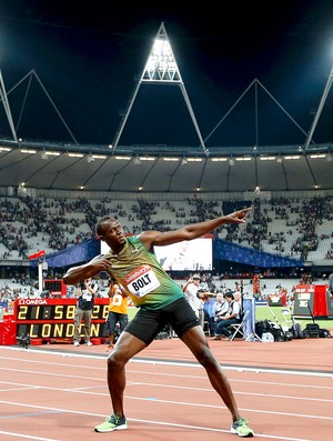 Bolt corrida Diamond League Londres (Foto: Reuters)