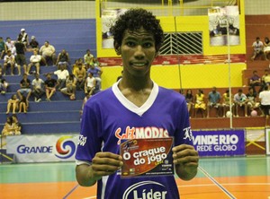 Destaque do jogo (Foto: Amanda Lima)