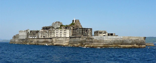 Ilha de Hashima (Foto: Hisagi/Creative Commons)