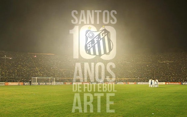 Santos 100 anos (Foto: Reprodução / site oficial do Santos)