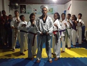 Equipe de taekwondo de Guajará-Mirim (Foto: Junior Freitas)