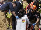 Descarrilamento de metrô em NY deixa 19 feridos (Julie Jacobson/AP)