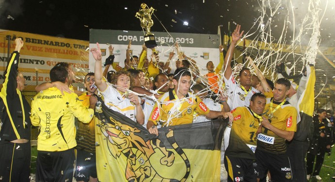 São Bernardo campeão Copa Paulista (Foto: Divulgação)