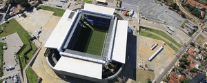 Ainda em obras, Cuiabá recebe 
hoje seu 1º jogo do mundial (Edson Rodrigues/Secopa-MT)