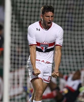 Calleri São Paulo x Botafogo-SP (Foto: Rubens Chiri/saopaulofc.net)