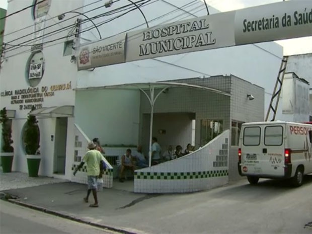 Hospital Municipal de São Vicente, antigo CREI (Foto: Reprodução / TV Tribuna)