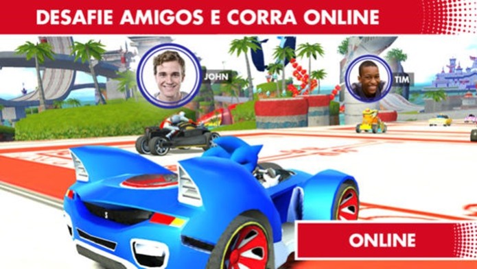 Modo online é um dos destaques de Sonic & SEGA All Star Racing Transformed (Foto: Divulgação)