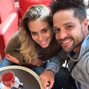 Diego e a esposa Bruna (Foto: Instagram)