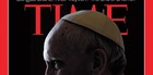 Capa de revista mostra Papa
com 'chifres' (Divulgação)