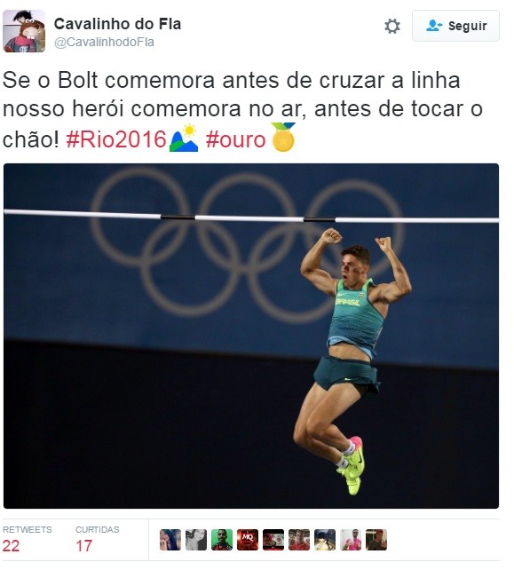 Agora O Nome Dele Na Camisa Ouro De Thiago Braz Agita As Redes Sociais