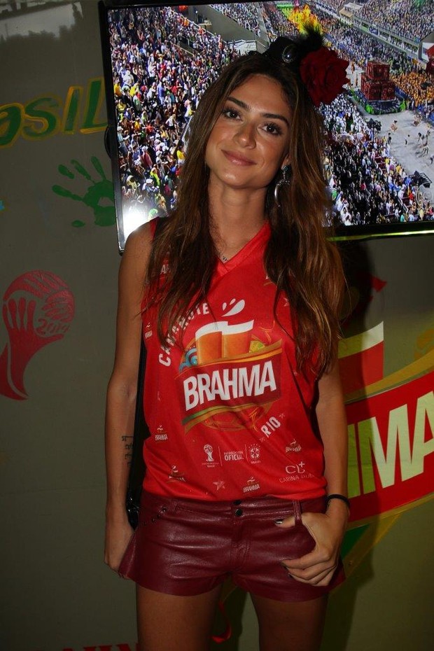 Thaila Ayala no carnaval no Rio de Janeiro (Foto: Francisco SIlva/ Ag. News)