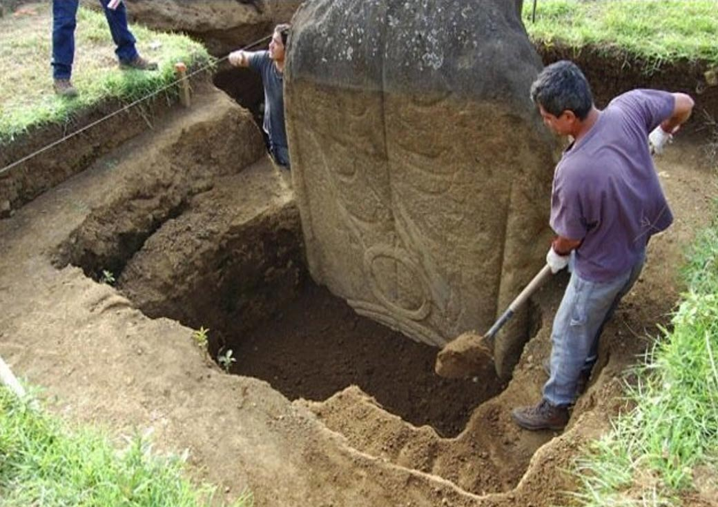 Escavações foram feitas em 2012 (Foto: Reprodução)