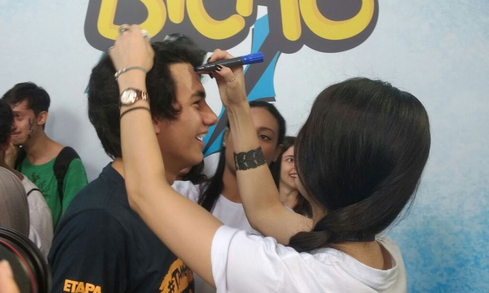 Giancarlo entrou na Poli (Foto: Luiza Tenente/ G1)