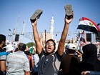 Simpatizantes do presidente deposto fazem protesto na periferia do Cairo