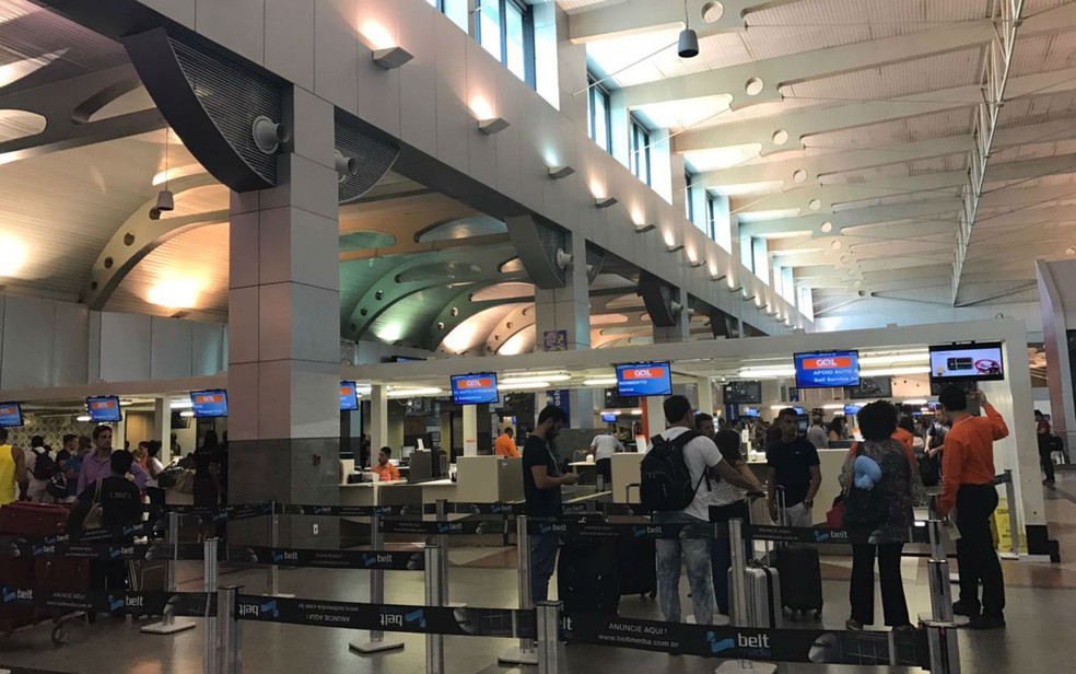 Aeroporto de Salvador, que será leiloado nesta quinta (Foto: Alan Tiago Alves/G1)