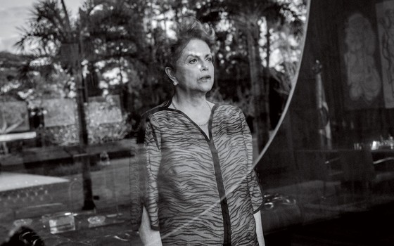 A presidente afastada Dilma Roussef (Foto: Tomas Munita/The New York Times)