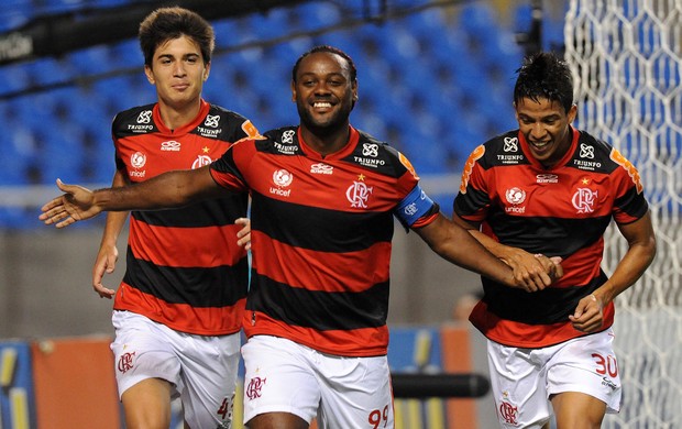 Vagner Love gol Flamengo (Foto: Alexandre Vidal / Fla imagem)