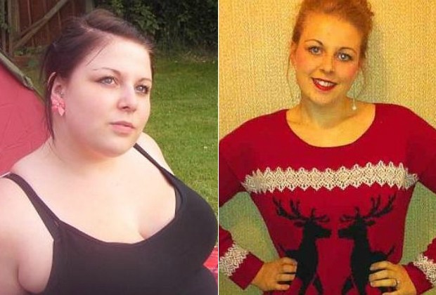 A BRITÂNICA NICOLE QUE, APÓS ADOTAR HÁBITOS SAUDÁVEIS, ELIMINOU 45 KG (Foto: Reprodução/ Facebook) A BRITÂNICA NICOLE QUE, APÓS ADOTAR HÁBITOS SAUDÁVEIS, ELIMINOU 45 KG (Foto: Reprodução/ Facebook)