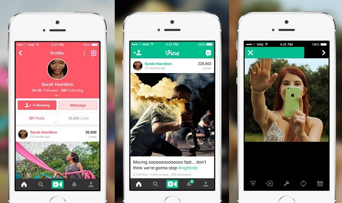 Vine agora permite o compartilhamentos de vídeos de forma privada (Foto: Divulgação/AppStore)