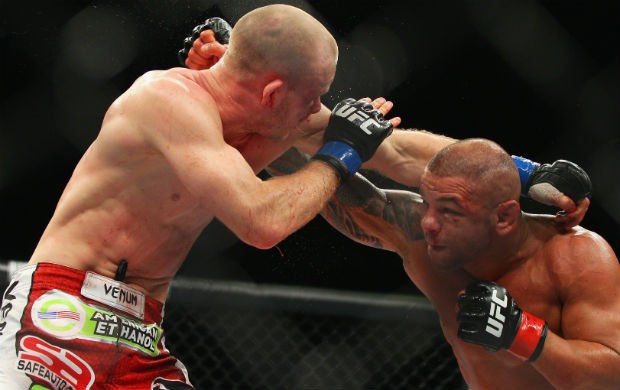Martin Kampmann vence Thiago Alves no UFC em Sydney (Foto: Getty Images)