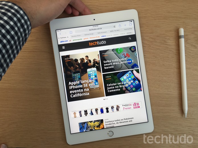 iPad Pro Mini (Foto: Thássius Veloso/TechTudo)