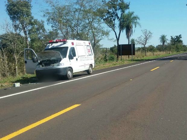 Parte elétrica 'esquentou' e pegou fogo enquanto idoso era socorrido, diz polícia.  (Foto: Divulgação/Polícia Civil)