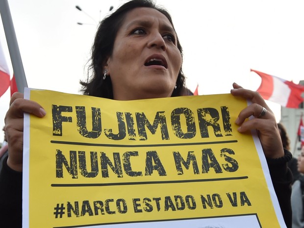 G1 Marcha Contra Keiko Fujimori Divide O Peru A Cinco Dias Do Segundo