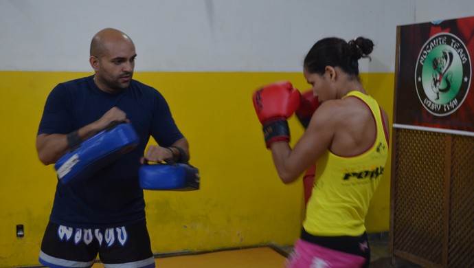 Sonho, jovem revelação do MMA do AP pode treinar na Team Nogueira (Foto: Jonhwene Silva-GE/AP)