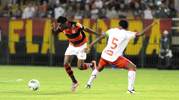 Negueba Flamengo x náutico (Foto: Alexandre Vidal / Fla imagem)