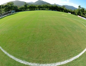 Gramado do campo 1 do Ninho do Urubu Flamengo (Foto: Alexandre Vidal / Flaimagem)