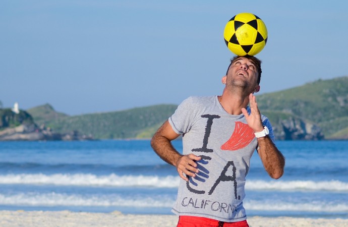 Henrique Pádua vai jogar beach soccer na Itália (Foto: Léo Borges/NaJogada) Henrique Pádua vai jogar beach soccer na Itália (Foto: Léo Borges/NaJogada)