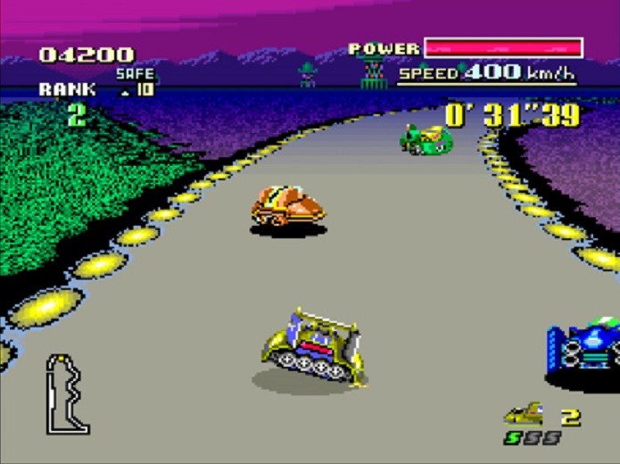 Melhores jogos de corridas do SNES: F-Zero (Fonte: Reprodução/Nintendo)