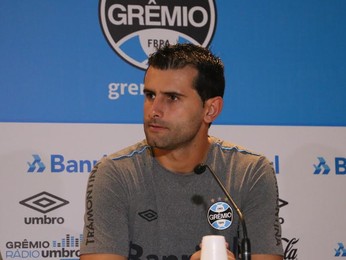 Goleiro Bruno Grassi Grêmio (Foto: Eduardo Moura/GloboEsporte.com)