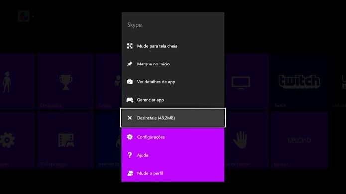Xbox One: aprenda a gerenciar o conteúdo do seu HD (Foto: Reprodução/Murilo Molina)