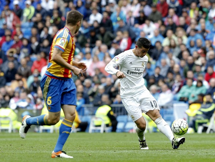 James Rodríguez Real Madrid Valencia (Foto: Efe)