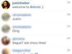Justin Bieber comenta em foto de Manu Gavassi e fãs reprovam