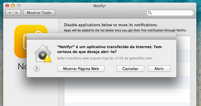 Instalando aplicativo no Mac (Foto: Reprodução/Helito Bijora)