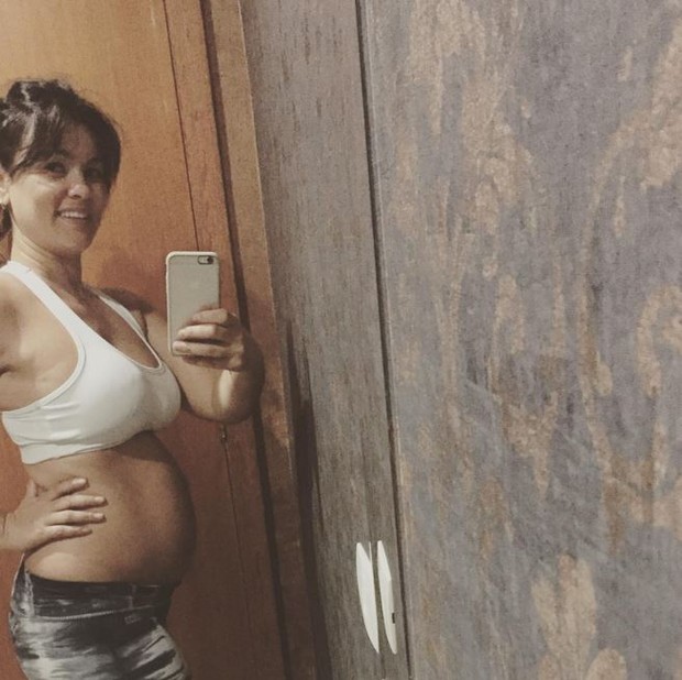 Suzana Alves posta foto de grávida (Foto: Instagram / Reprodução)