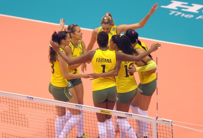 Brasil x Sérvia vôlei feminino (Foto: Divulgação/FIVB)