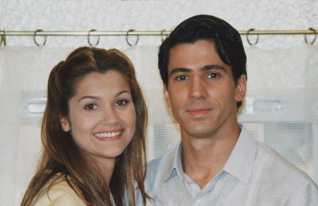 Em 1998, Flávia Alessandra estrelou 'Meu bem querer' com Leonardo Brício (FOTO: TV Globo)