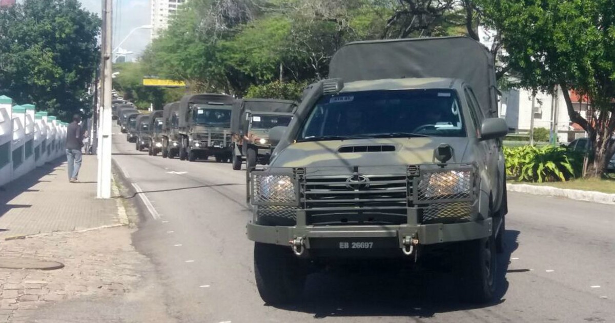 G Homens Do Ex Rcito Come Am A Atuar Nesta Quarta Em Natal