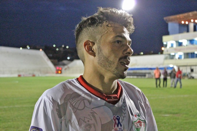 Anderson Paraíba é artilheiro do Salgueiro com quatro gols (Foto: Emerson Rocha)