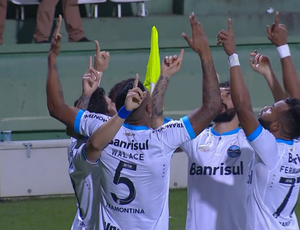 grupo do Grêmio comemoração gol 
